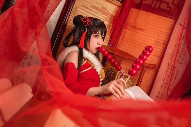 《王者榮耀》孫尚香Cosplay美圖[CN：貓田聖奈奈] [10P]