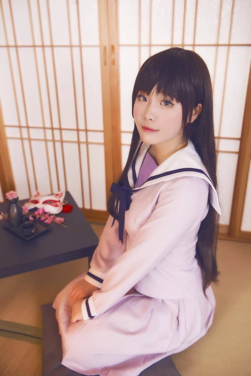 《野良神》一歧日和Cosplay學生妹美圖[CN：kumako方木左辛子] [12P]