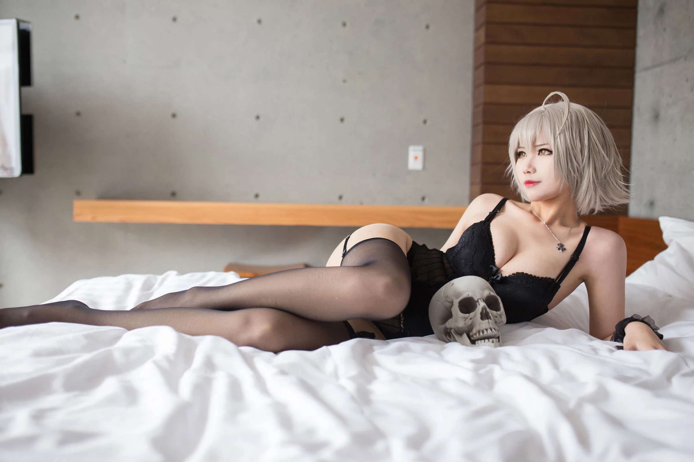 [Cosplay] 萱-KaYa - 黑貞 [79P]