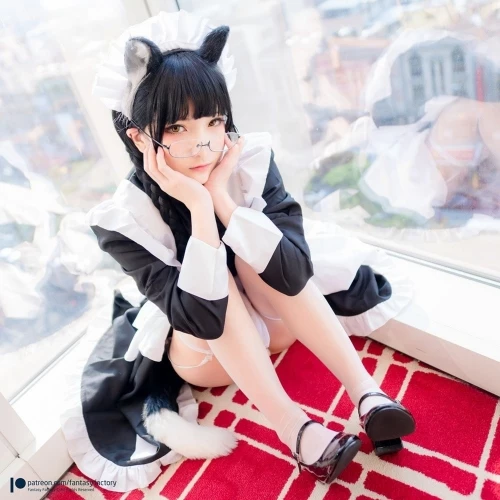 [臺灣COSER：小丁Ding]小丁こまち 台灣コスプレイヤー 貓メイドエロ畫像 [33P]