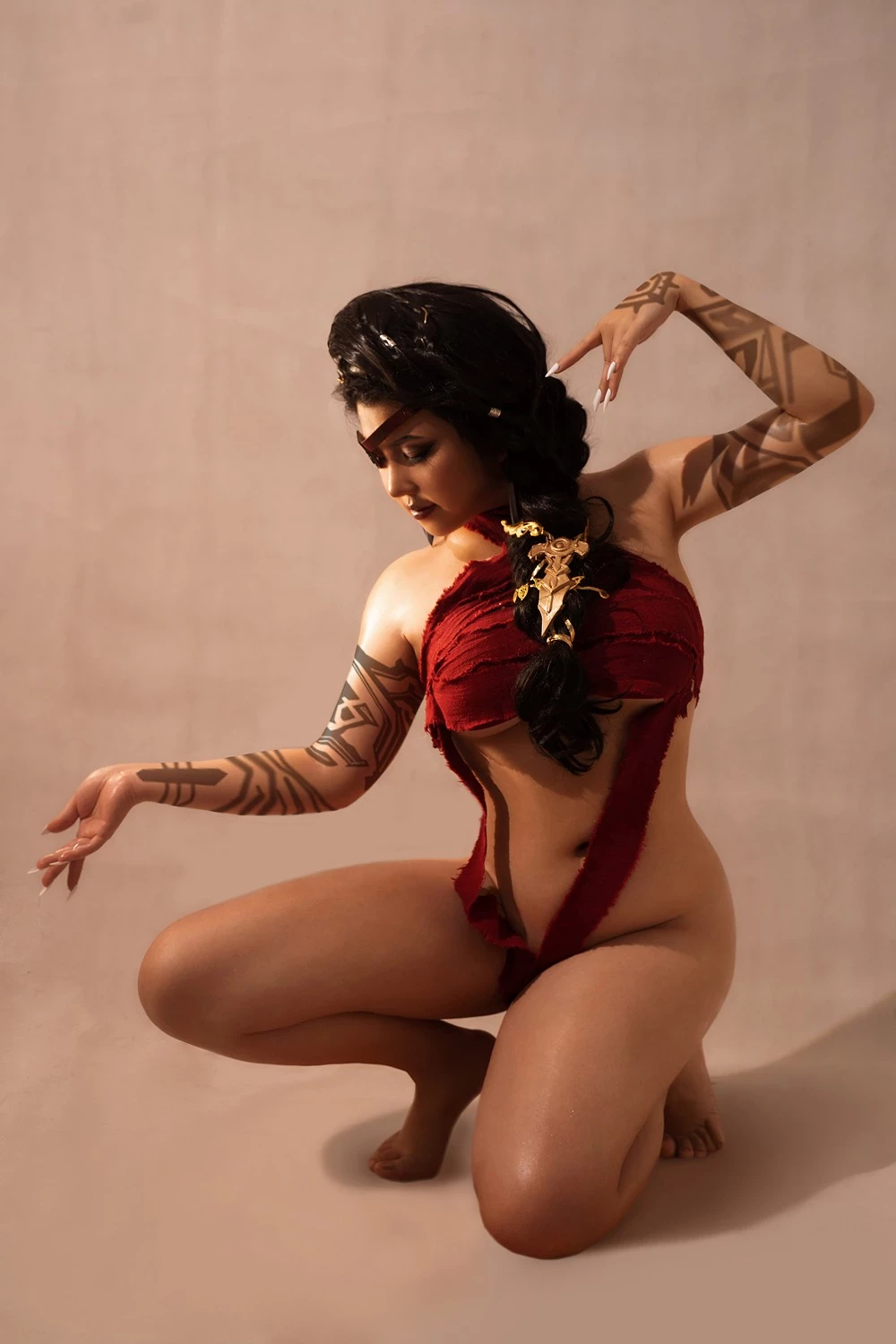 league of legends Desert Rose Samira