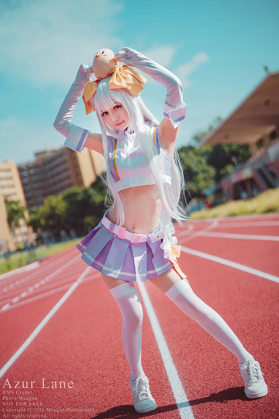 [沖田凜花Rinka] HMS Cygnet, cheerleader ver. [アズールレーン]