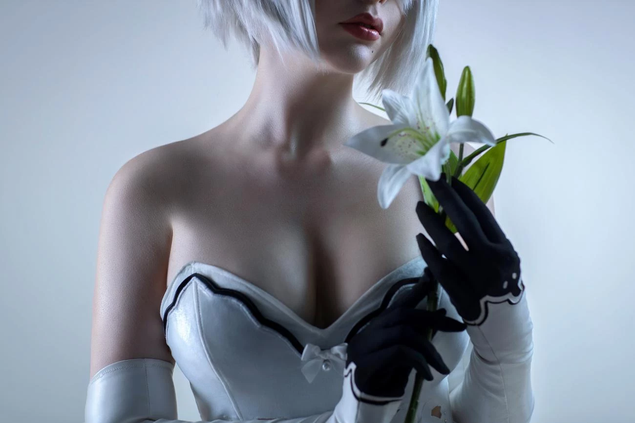 國外美女SayaTheFox 2B Floral