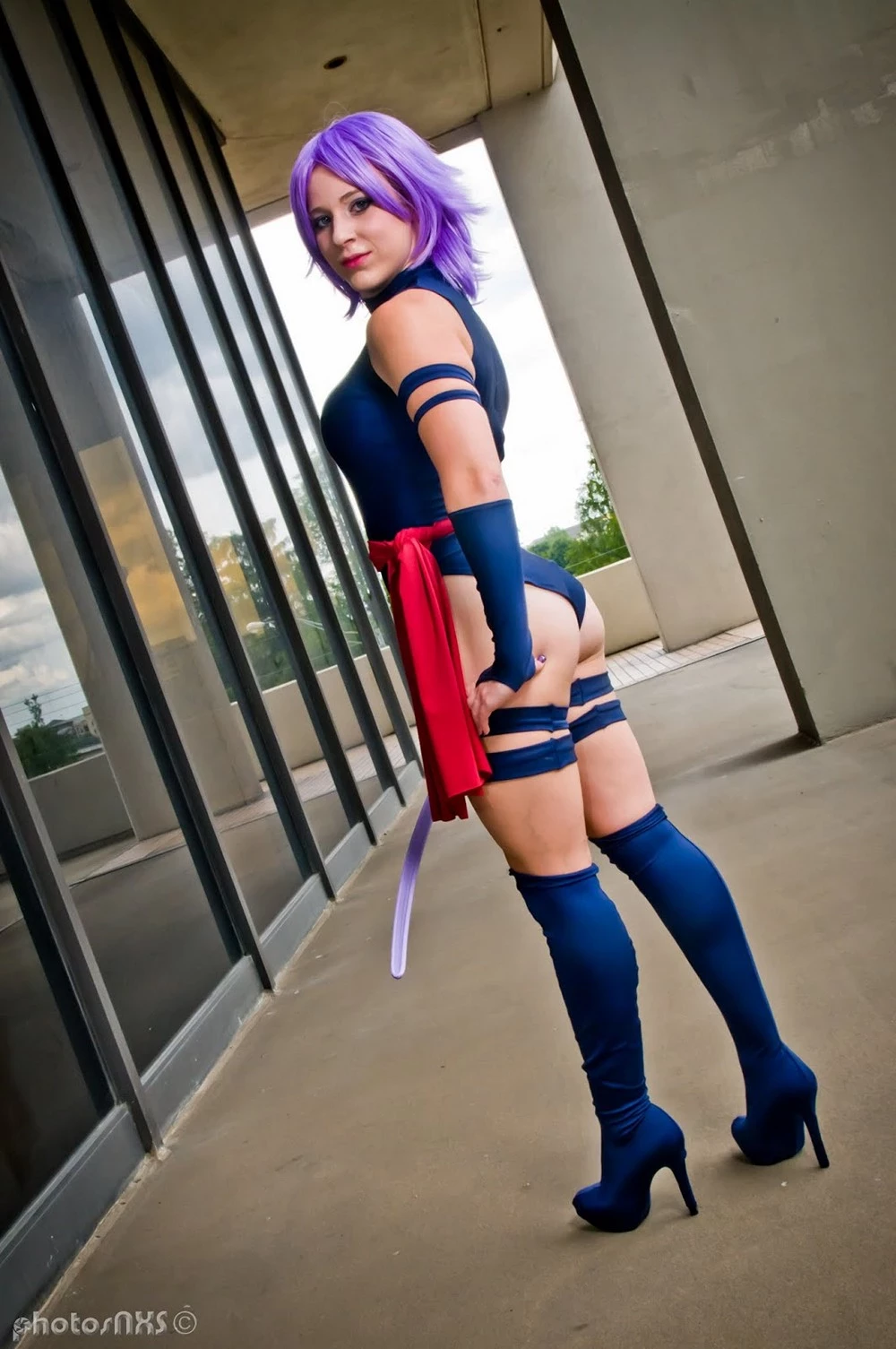 Assorted X-Men Psylocke Cosplay