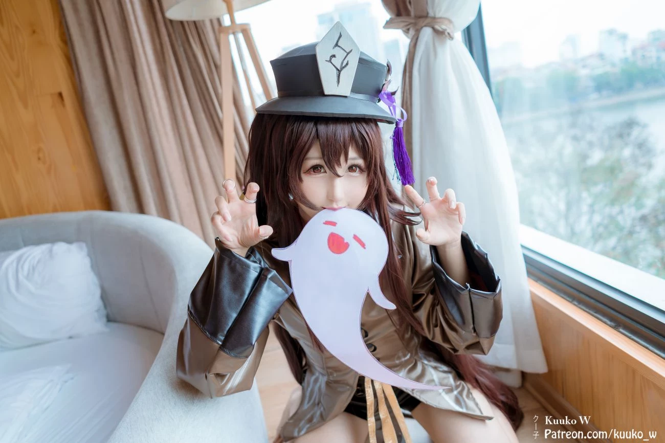 Cosplay KuukoW Kuuko クー子 Hutao Genshinimpact