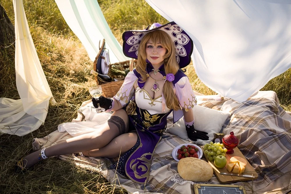 Lisa s picnic [Genshin Impact] by Senedy