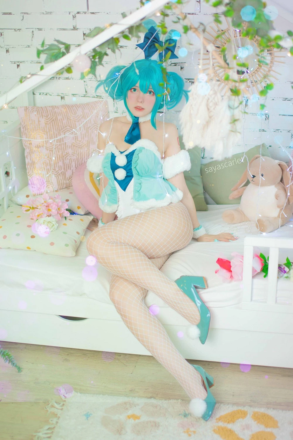 Saya Scarlet - Hatsune Miku BiCute Bunnies White