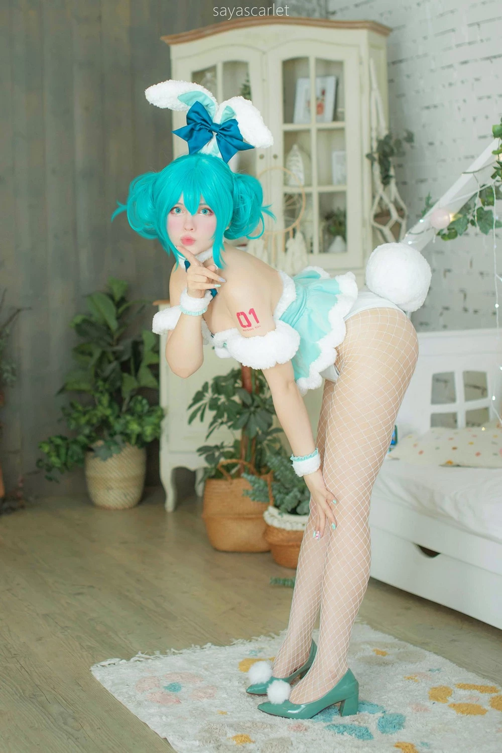 Saya Scarlet - Hatsune Miku BiCute Bunnies White