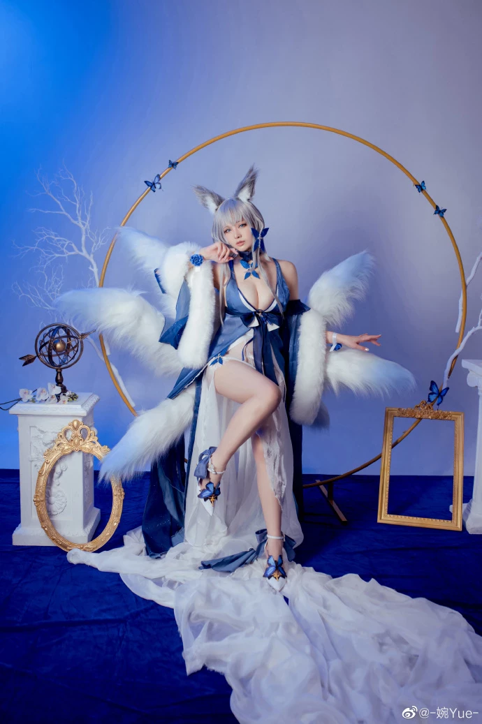 碧藍航線信濃禮服cos 朧月十夜 cn-婉Yue- [14P]