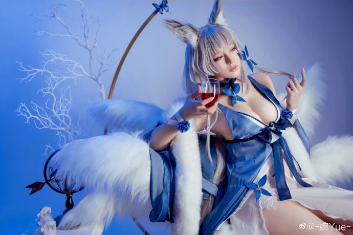 碧藍航線信濃禮服cos 朧月十夜 cn-婉Yue- [14P]