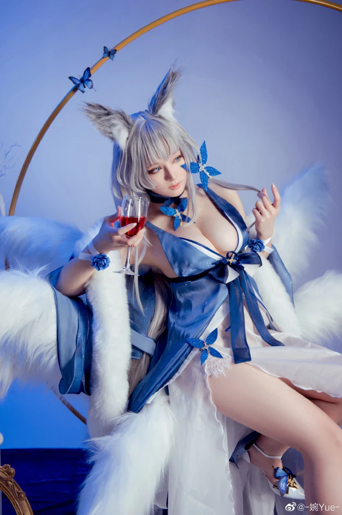 碧藍航線信濃禮服cos 朧月十夜 cn-婉Yue- [14P]