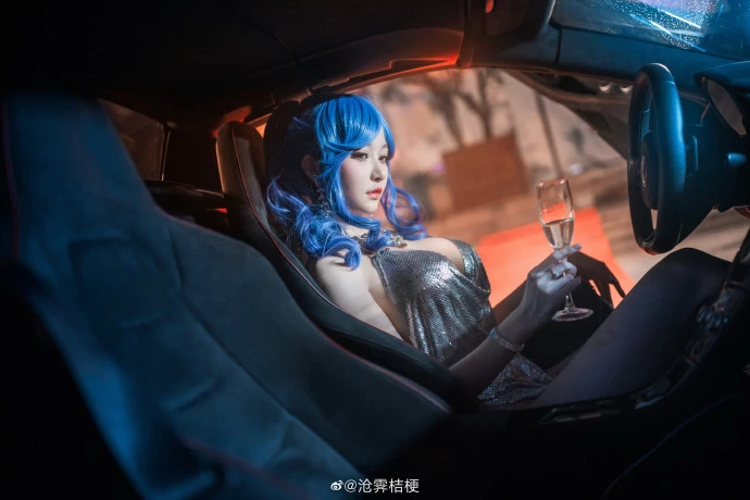 碧藍航線聖路易斯宴會禮服cos 香車美人 cn滄霽桔梗 [12P]