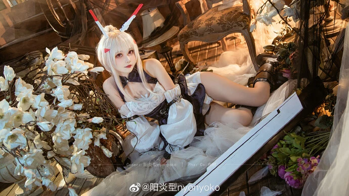 碧藍航線綾波 柚 黯然禮服cos cn菠蘿 陽炎型nyonyoko [16P]