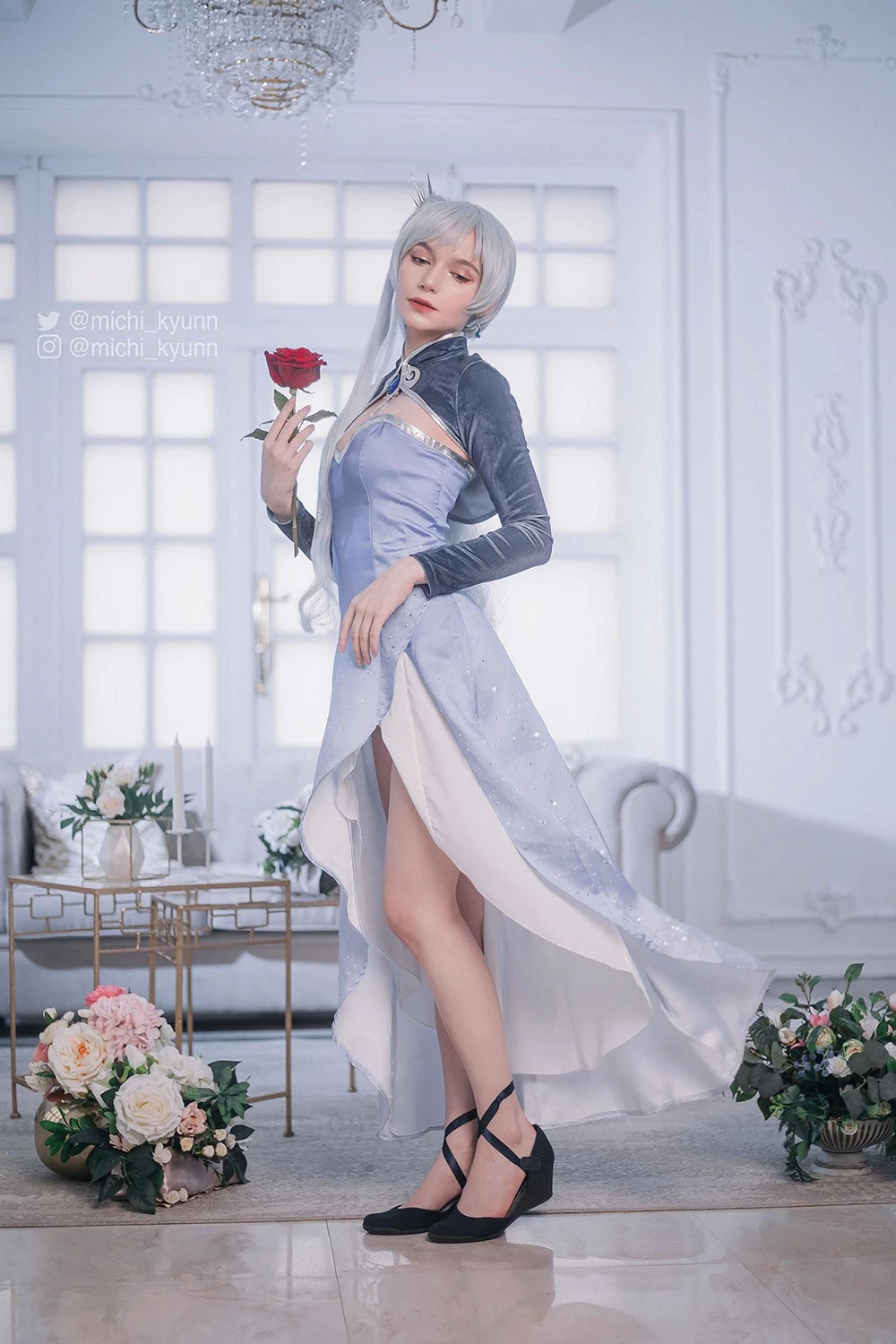 [Cosplay] Michi Kyunn - Weiss Schnee [23 December 2021]