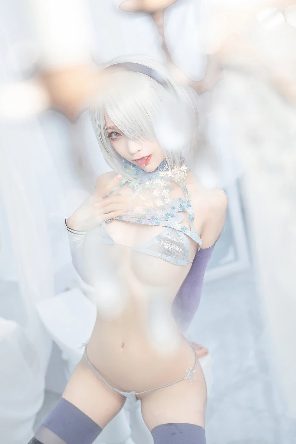 [Cosplay] [蠢沫沫momo-][Cosplay][2b 冰雪]60P [14 January 2022]