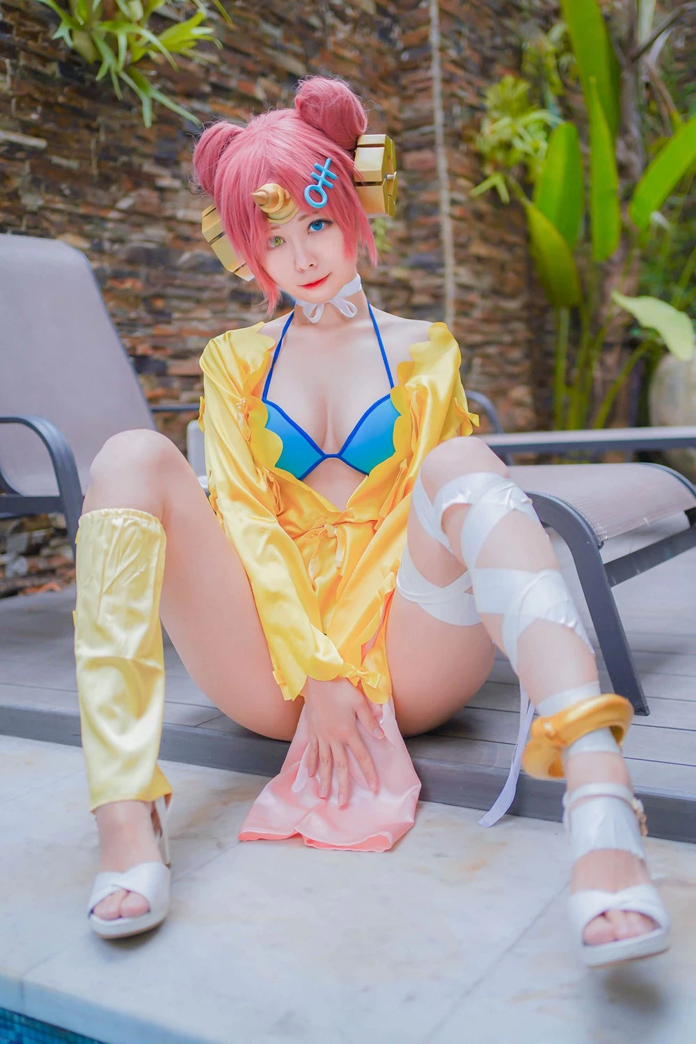 [Cosplay] Arty Huang - FGO Frankenstein swimsuit [2 sets] [32P] [6 February 2022]