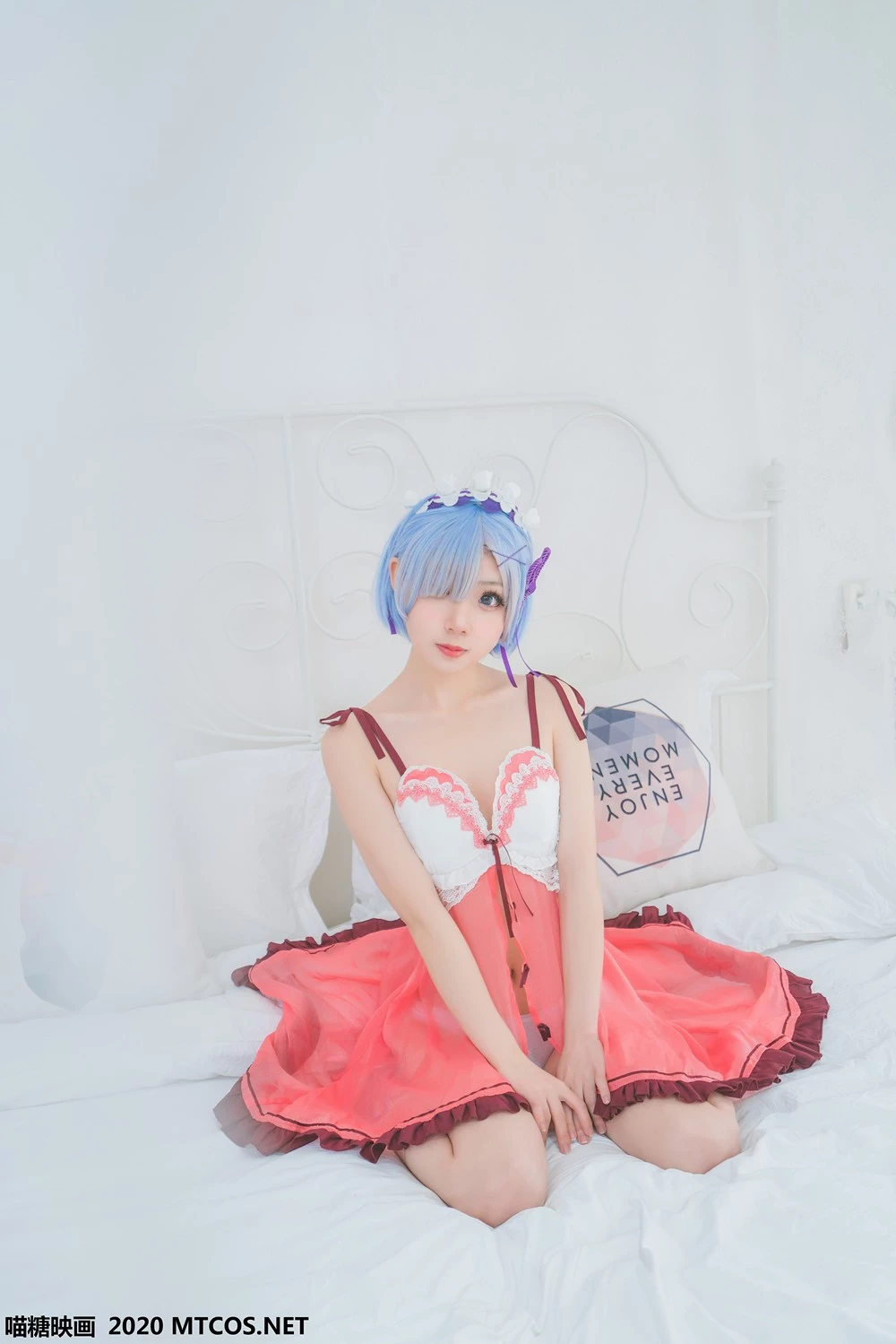 [Cosplay] 喵糖映畫 VOL.112 蕾姆睡衣 [4 February 2022]