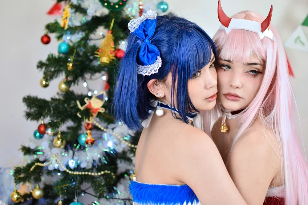 Digi Demon & GAKI Aiko - Zero Two and Ichigo - Gaymas