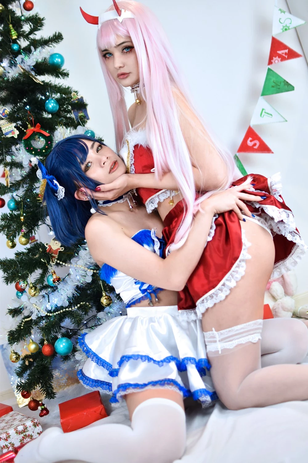 Digi Demon & GAKI Aiko - Zero Two and Ichigo - Gaymas