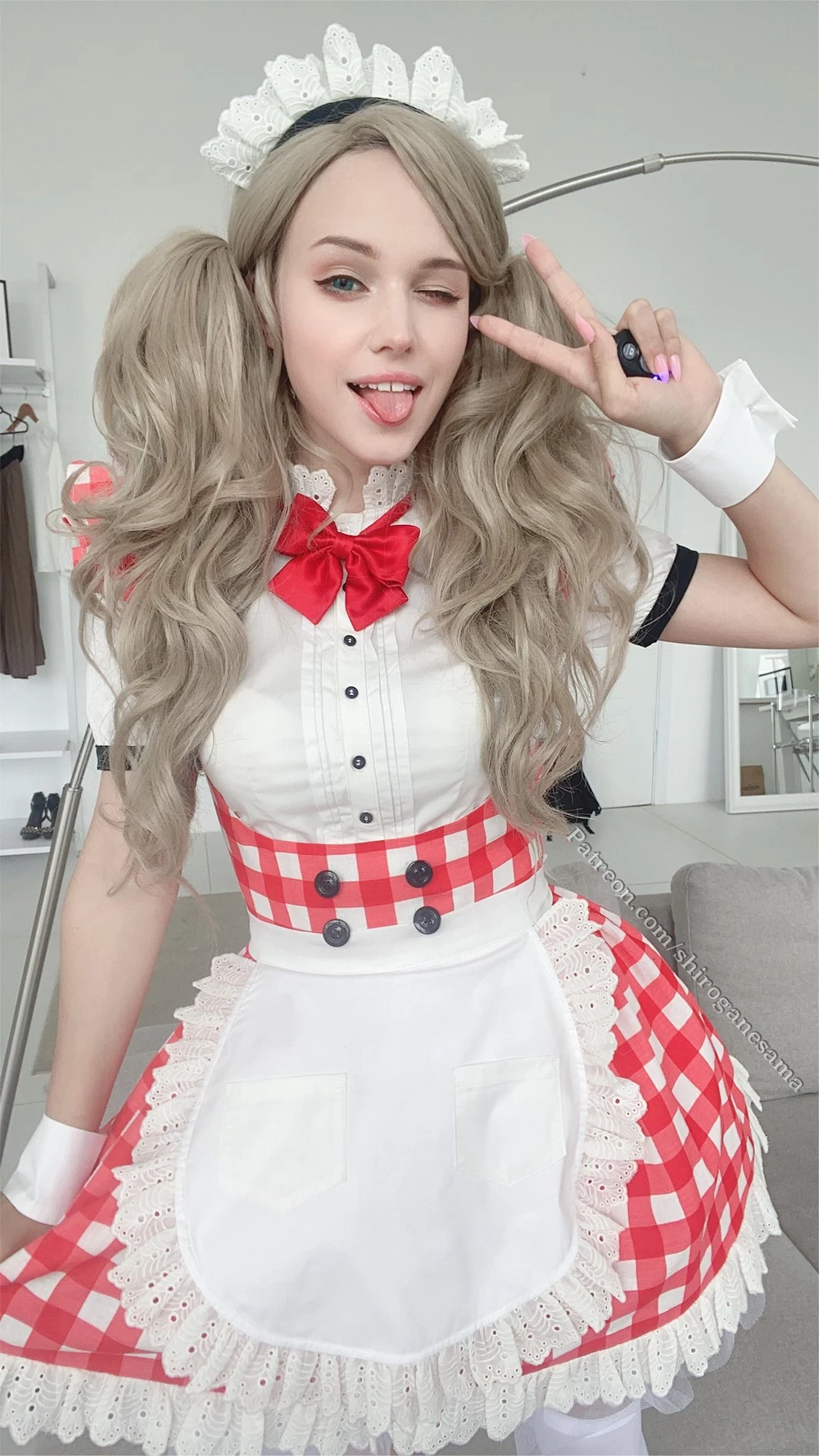 Shirogane - Ann Takamaki maid