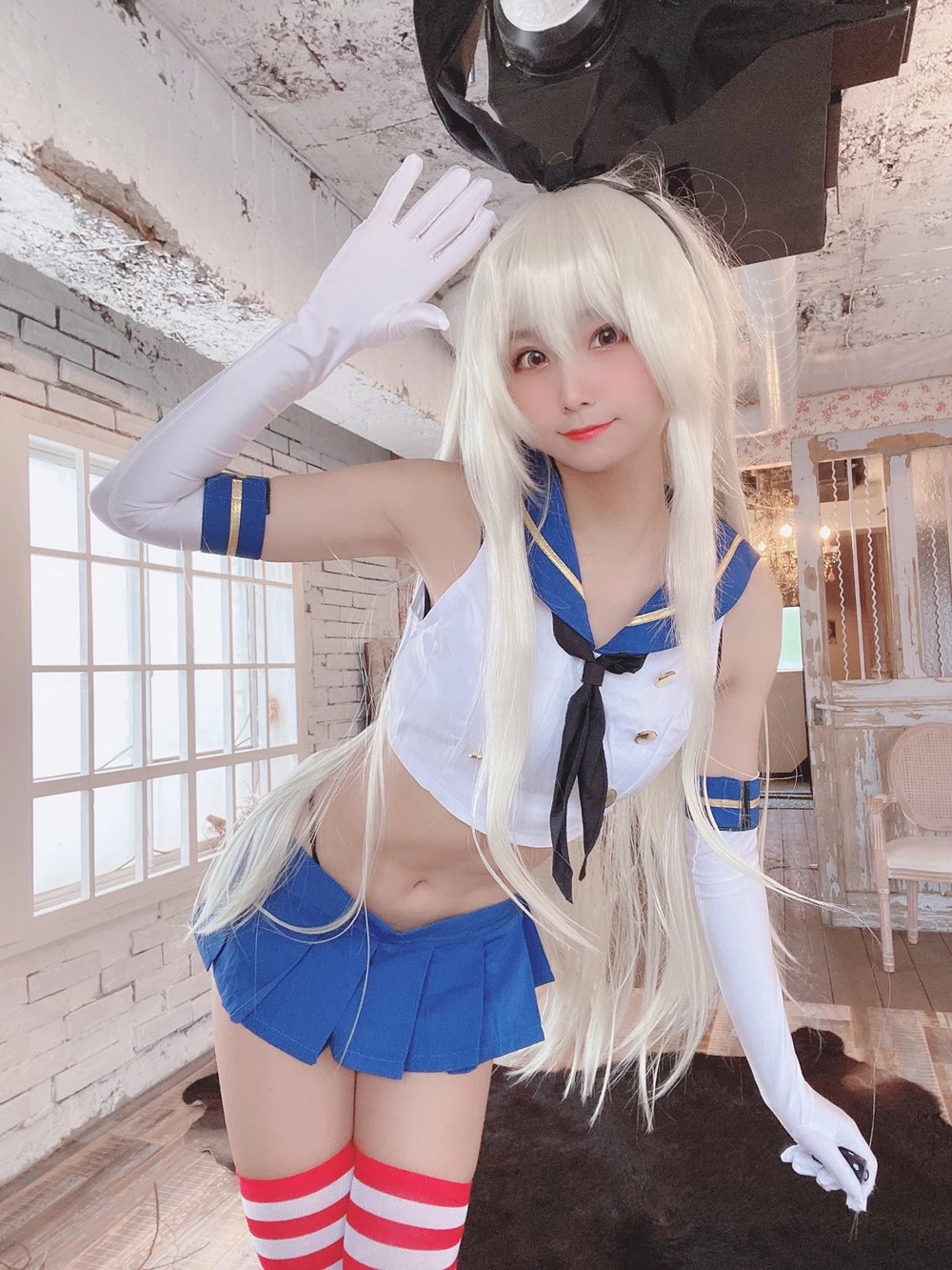 [Cosplay] [[ ´_ゝ｀]柳丸] [59枚]撮れたて！島風の裝い