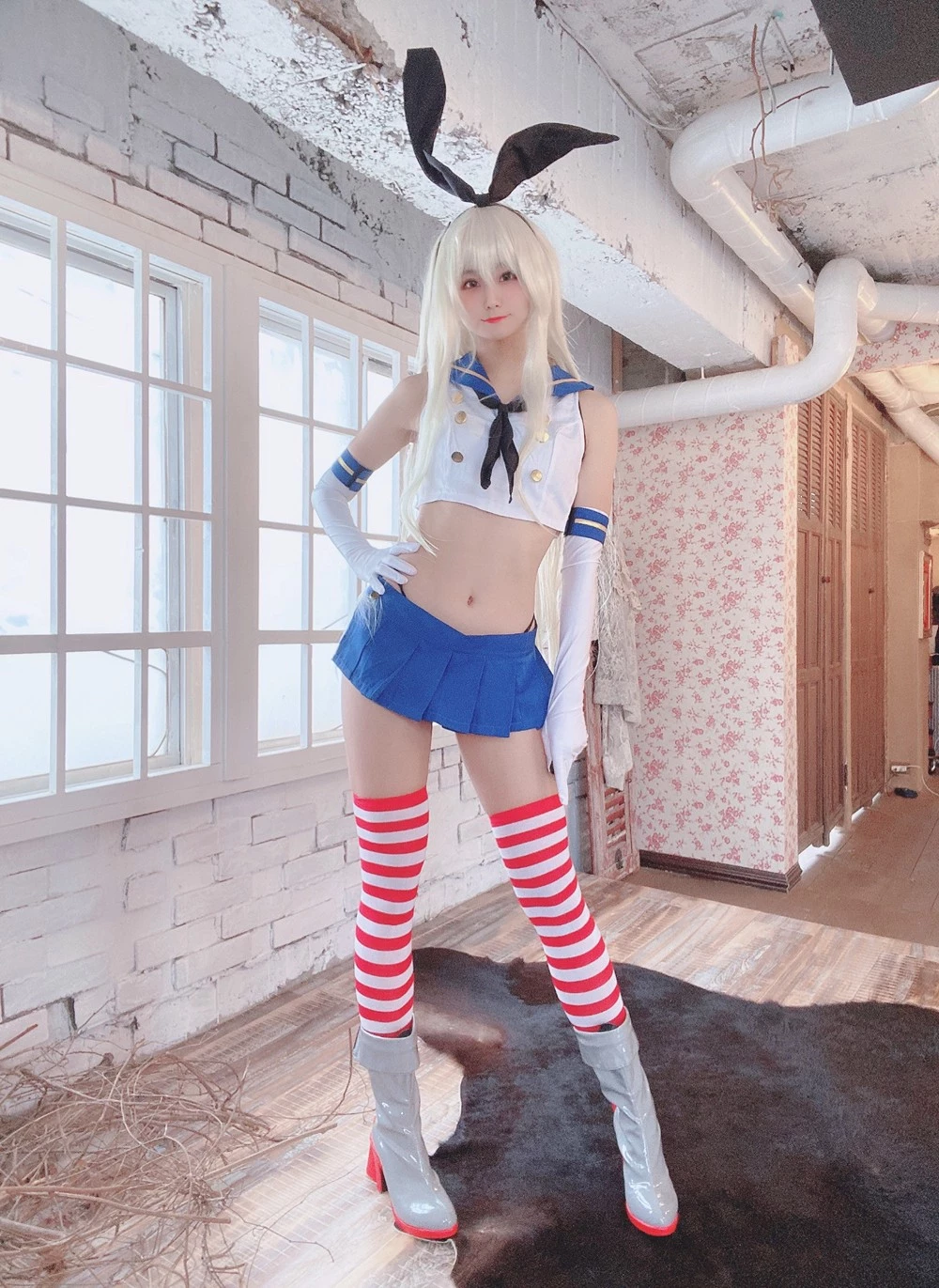 [Cosplay] [[ ´_ゝ｀]柳丸] [59枚]撮れたて！島風の裝い