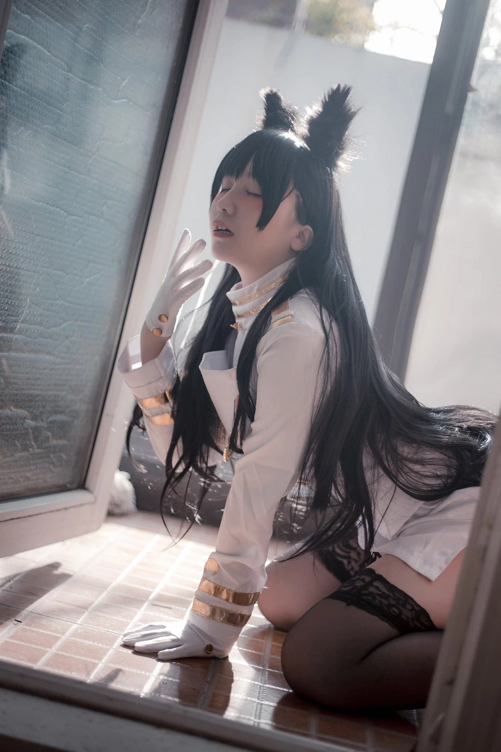 [Cosplay] Aban is very happy today 阿半今天很開心 — Atago [Azur Lane] [3 May 2022]