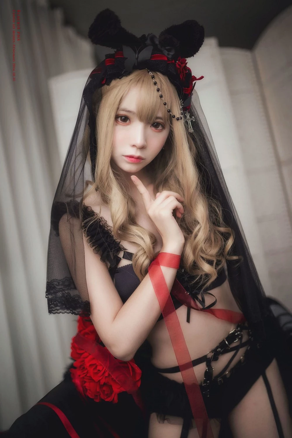 [Cosplay] 瘋貓ss - 黑色玫瑰