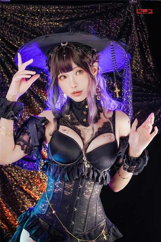 ElyEE子 – NO.77 Original Witch & Cat魔女與貓 [74P]