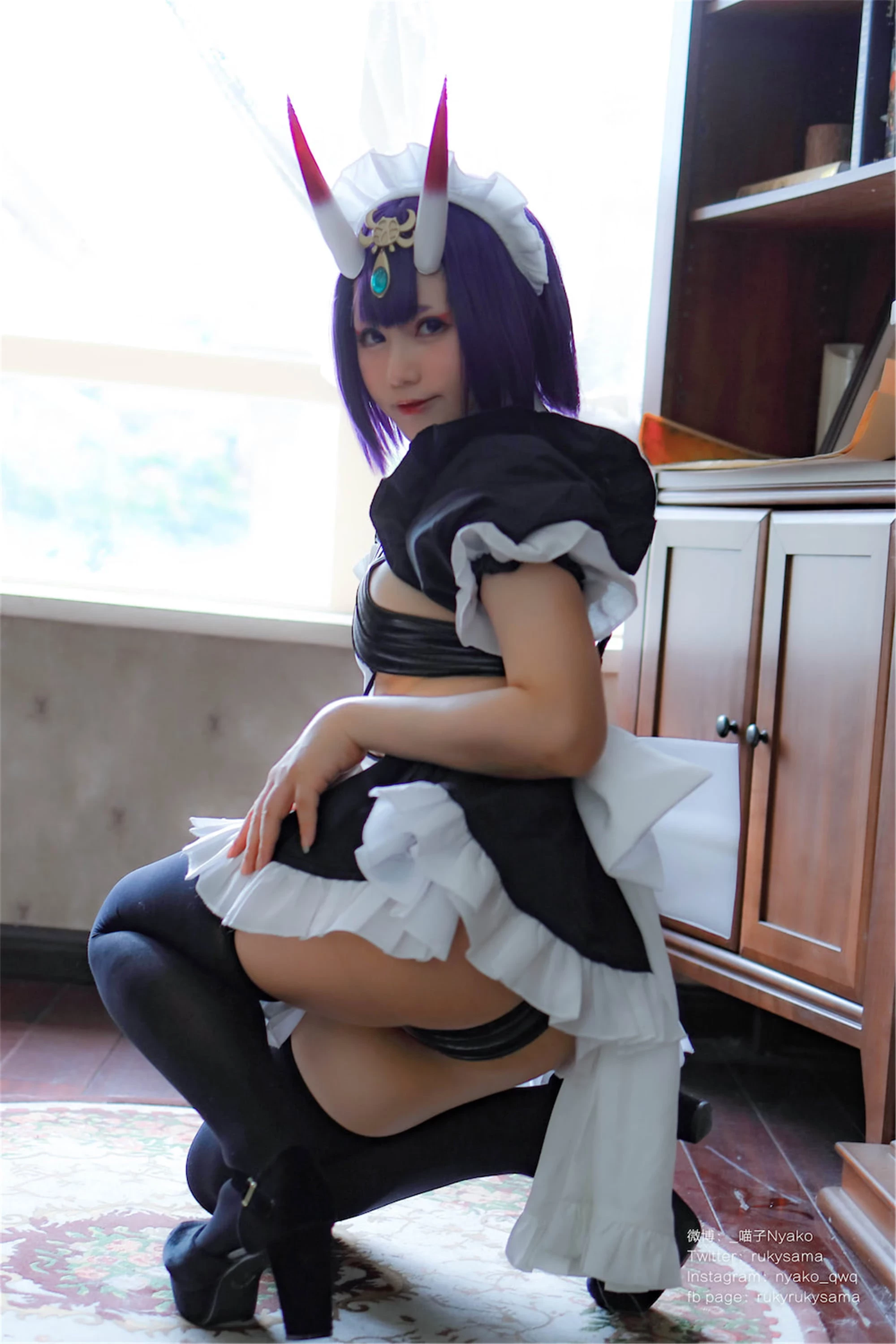 FGO 酒吞童子 女僕 Nyako - Shuten Douji Maid [42P]