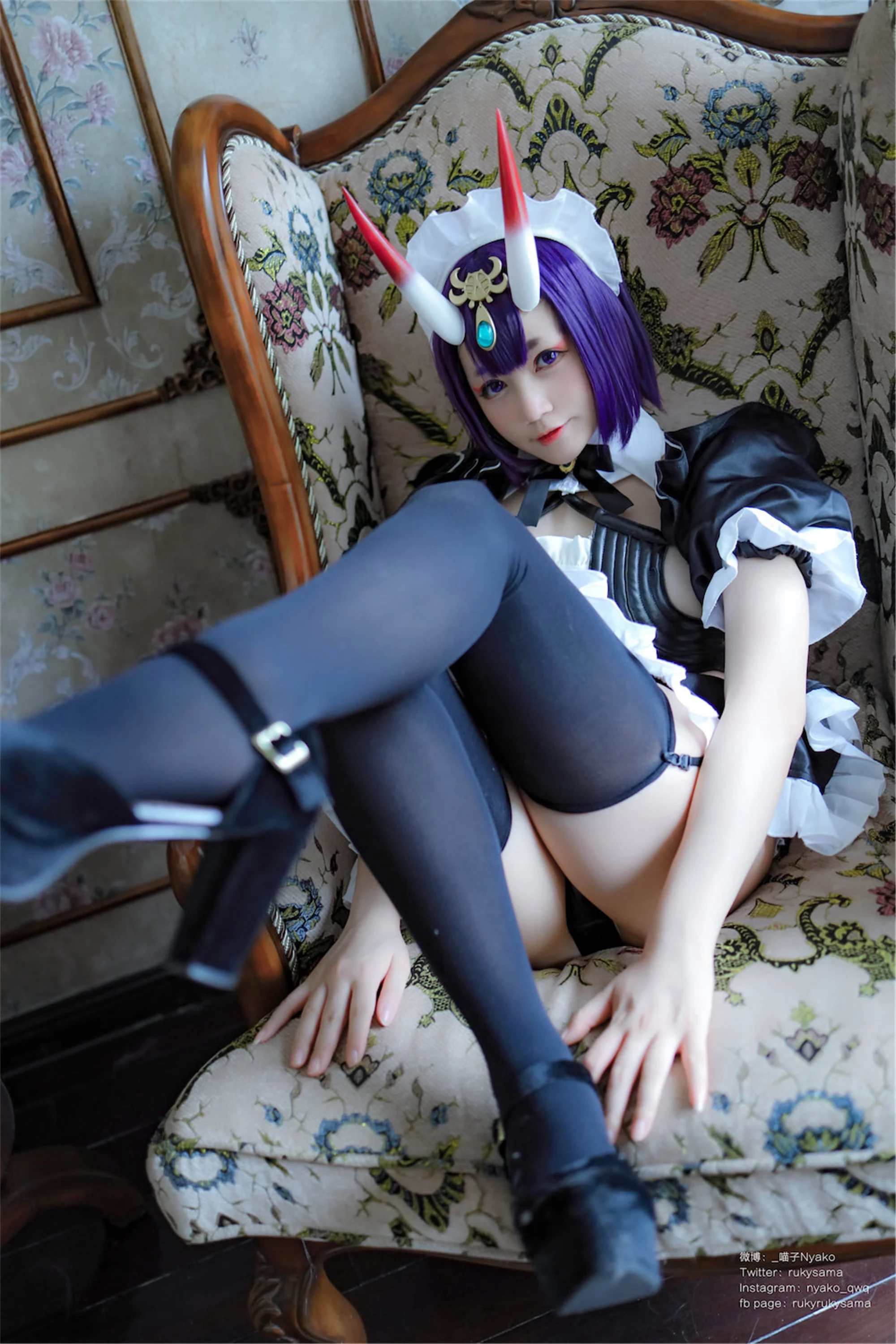 FGO 酒吞童子 女僕 Nyako - Shuten Douji Maid [42P]