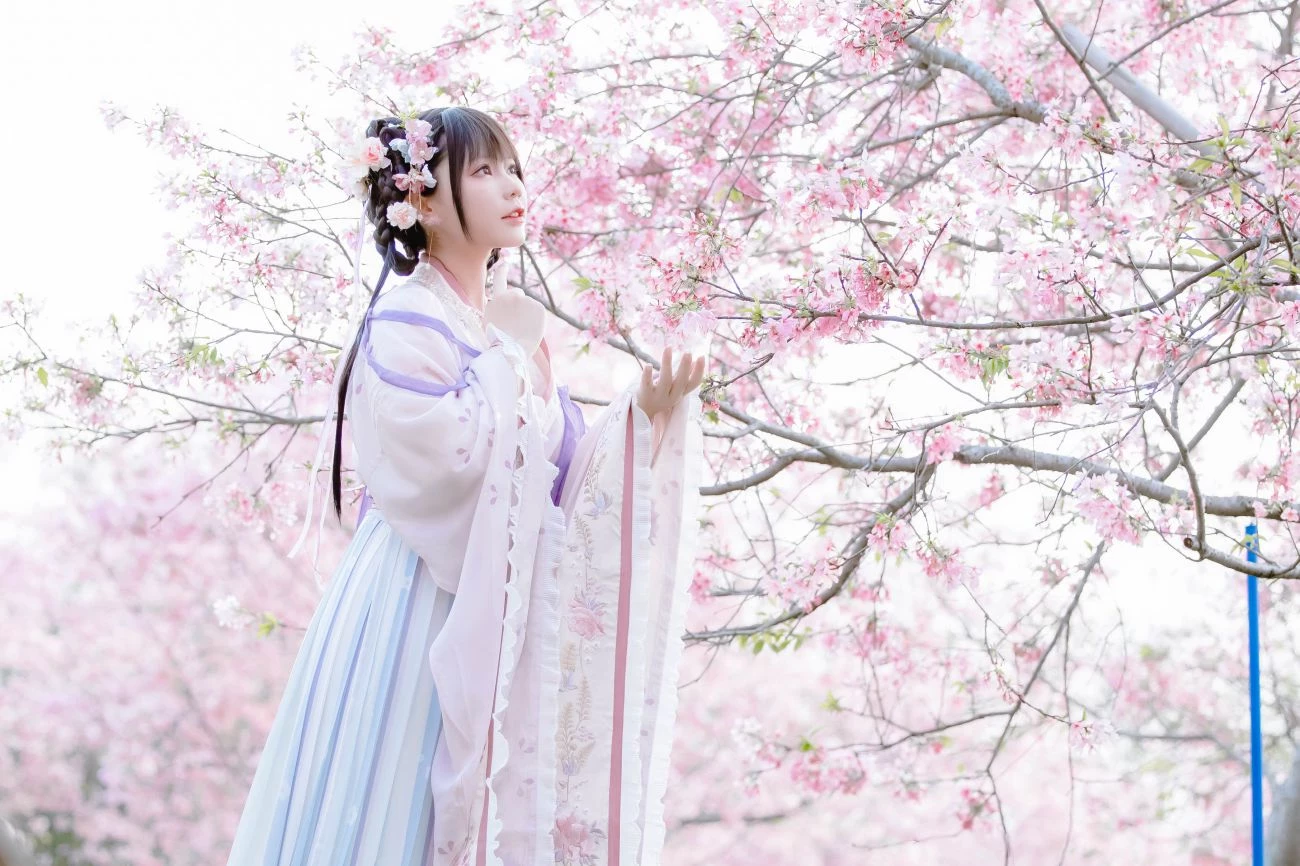 Nyako喵子 櫻花漢服 花神祈願