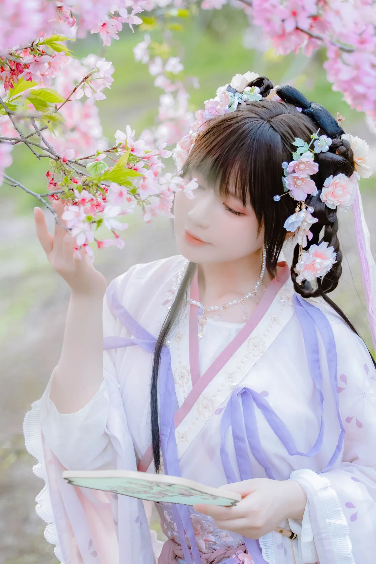 Nyako喵子 櫻花漢服 花神祈願