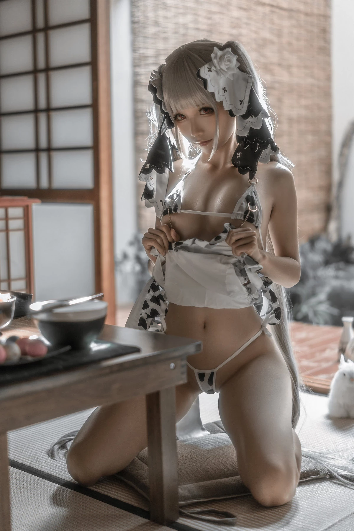 蠢沫沫 Cosplay 可畏婚紗紳士版