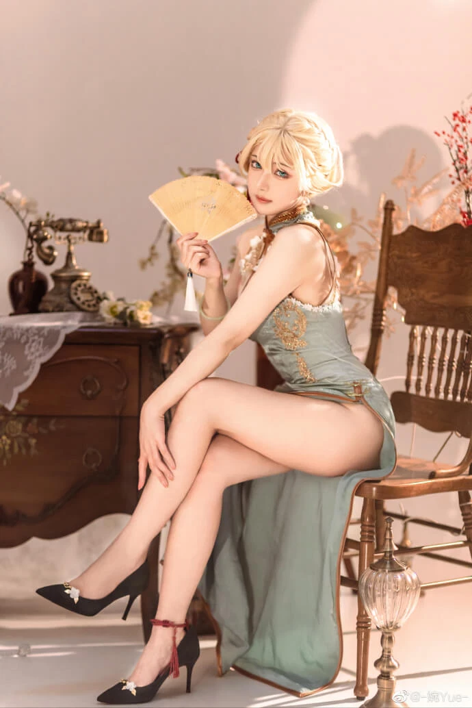 少女前線G36玉甌立旗袍cos細雪吟春 cn-婉Yue- [9P]