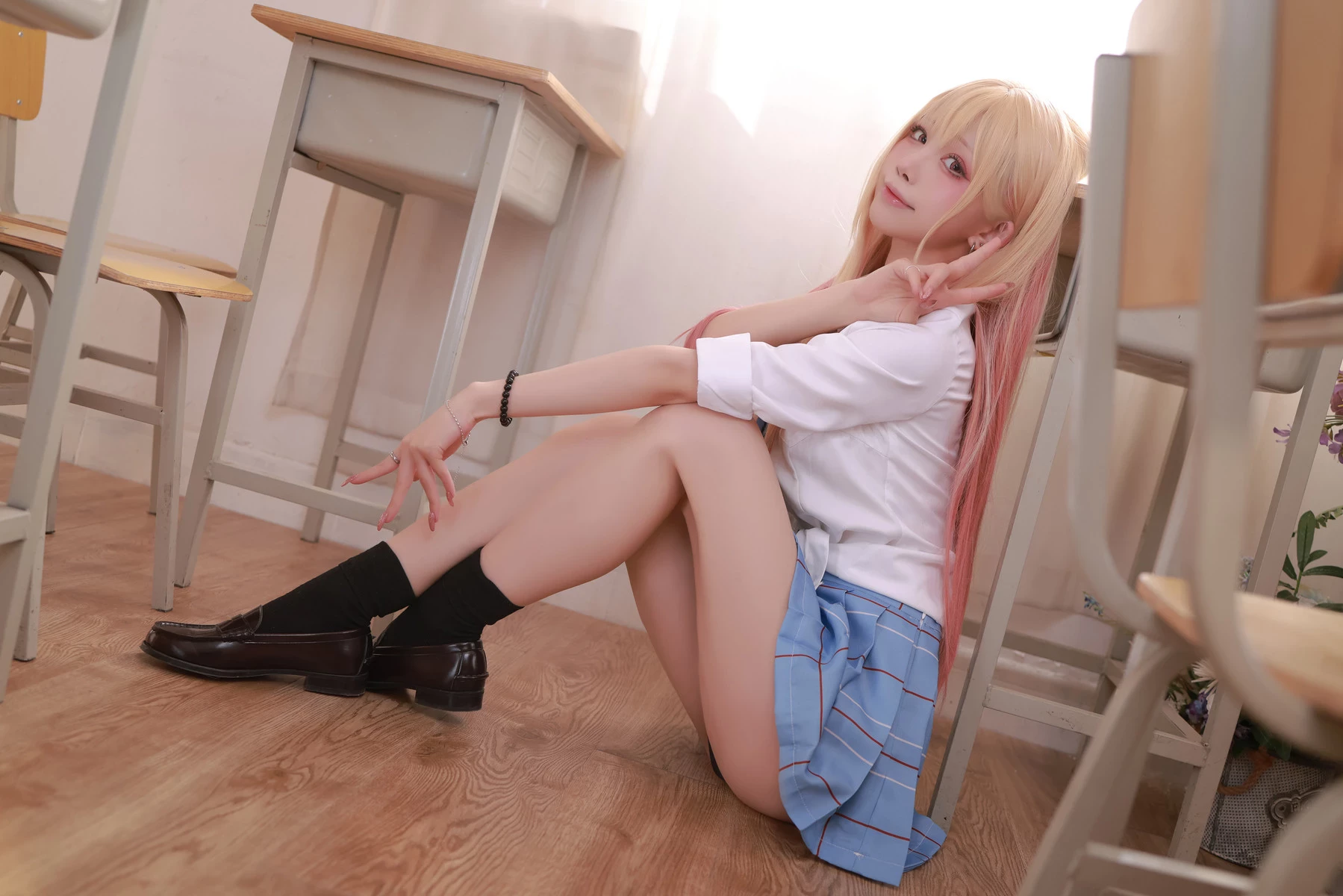 水淼aqua Cosplay Vol.117 Marin Kitagawa 喜多川海夢