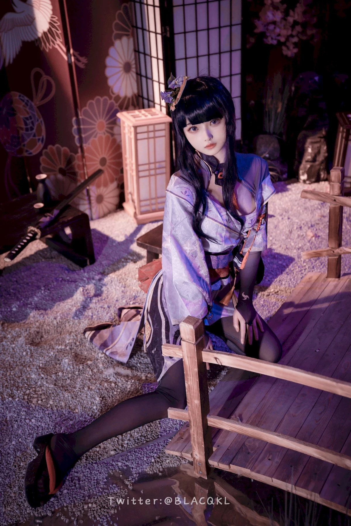 Cosplay 白莉愛吃巧克力 雷電將軍