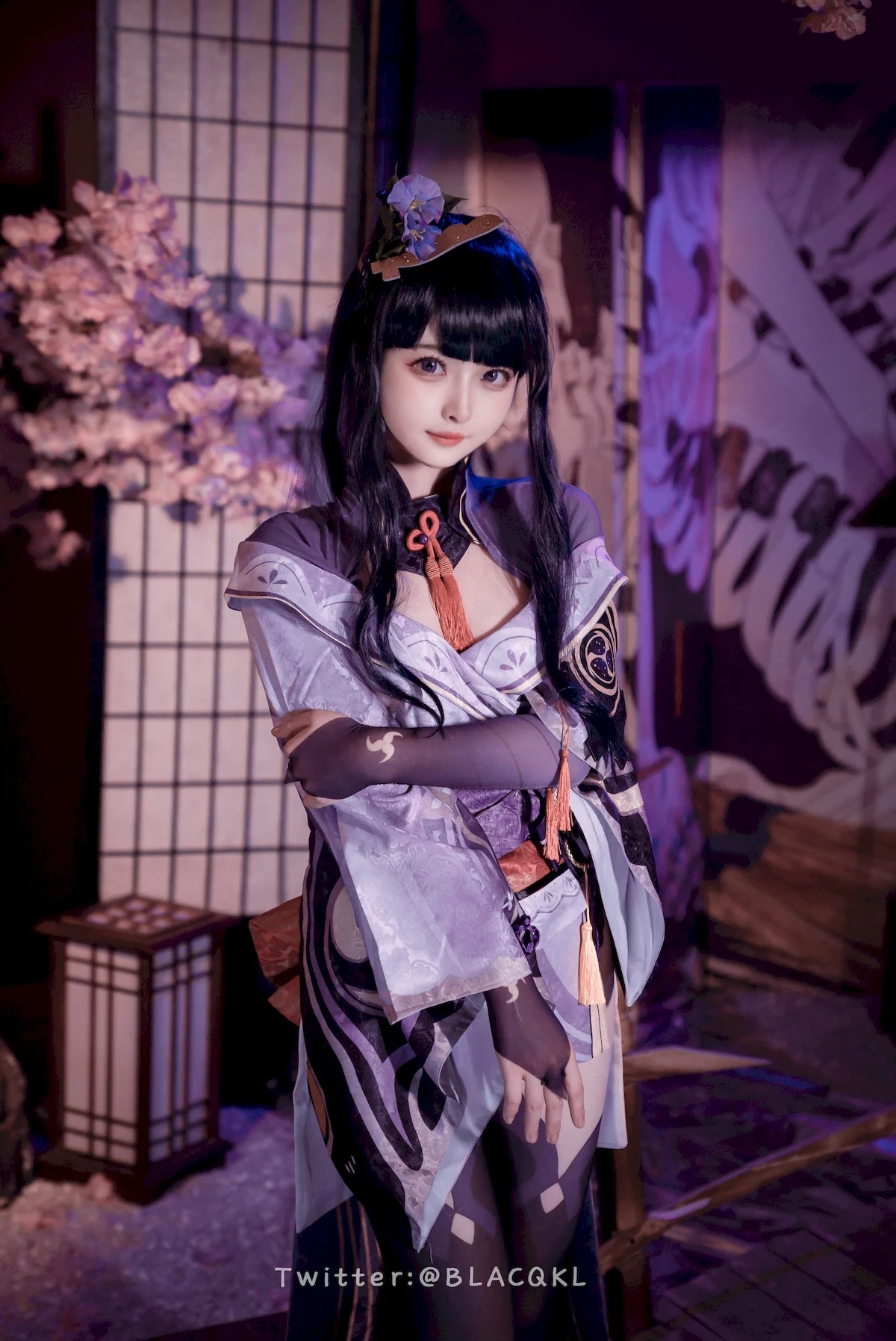 Cosplay 白莉愛吃巧克力 雷電將軍