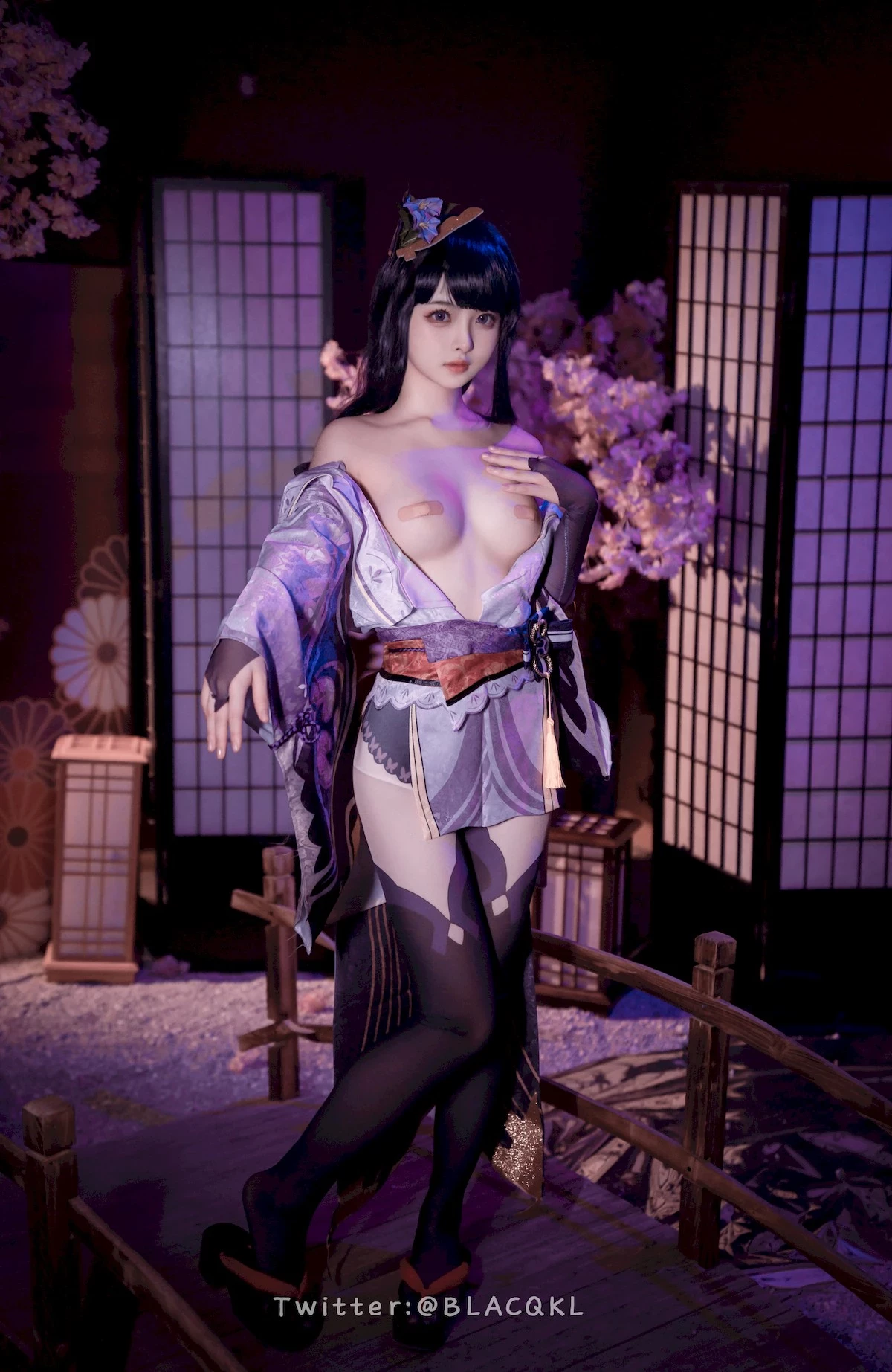 Cosplay 白莉愛吃巧克力 雷電將軍