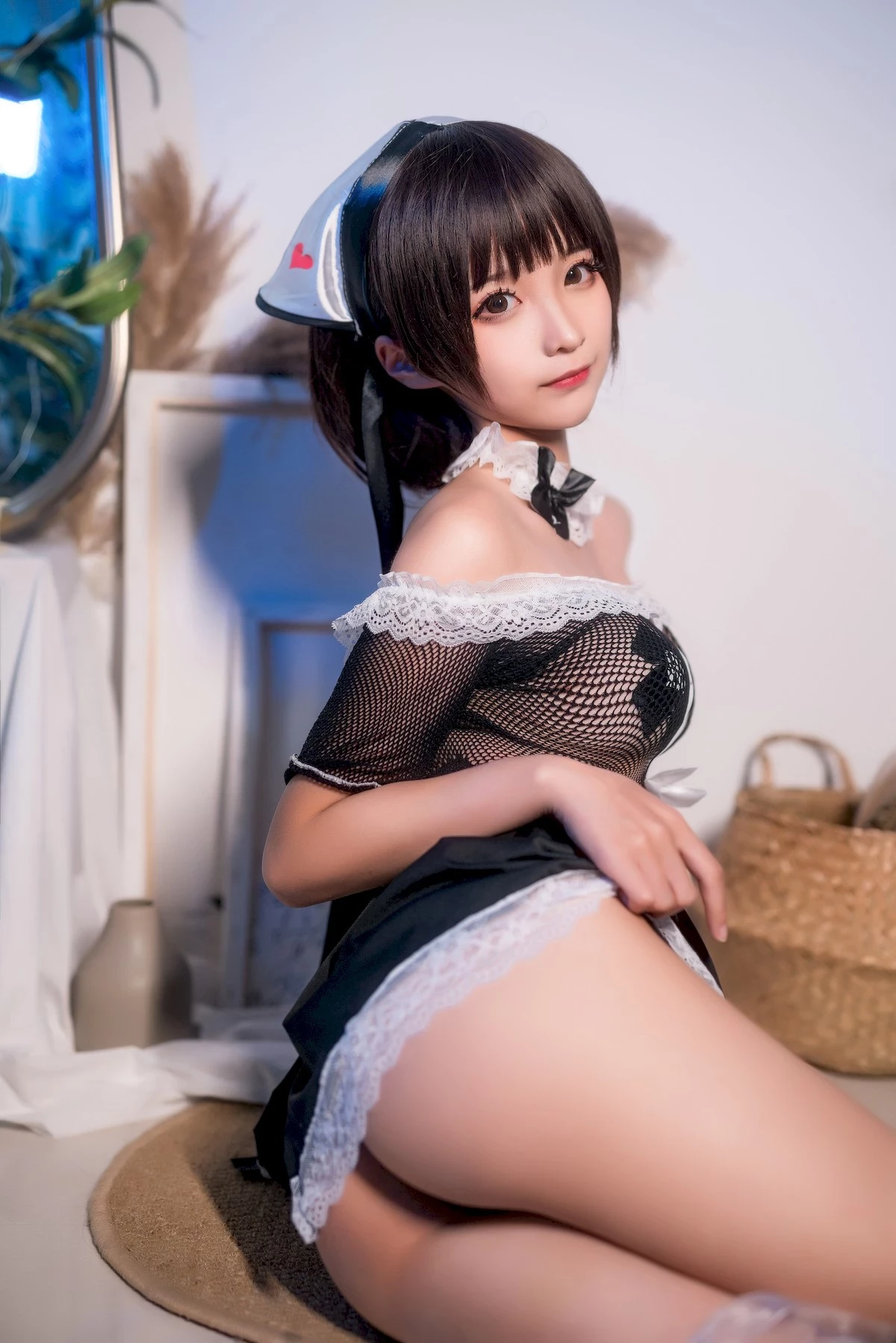 Cosplay 蠢沫沫 Chunmomo 黑白女僕