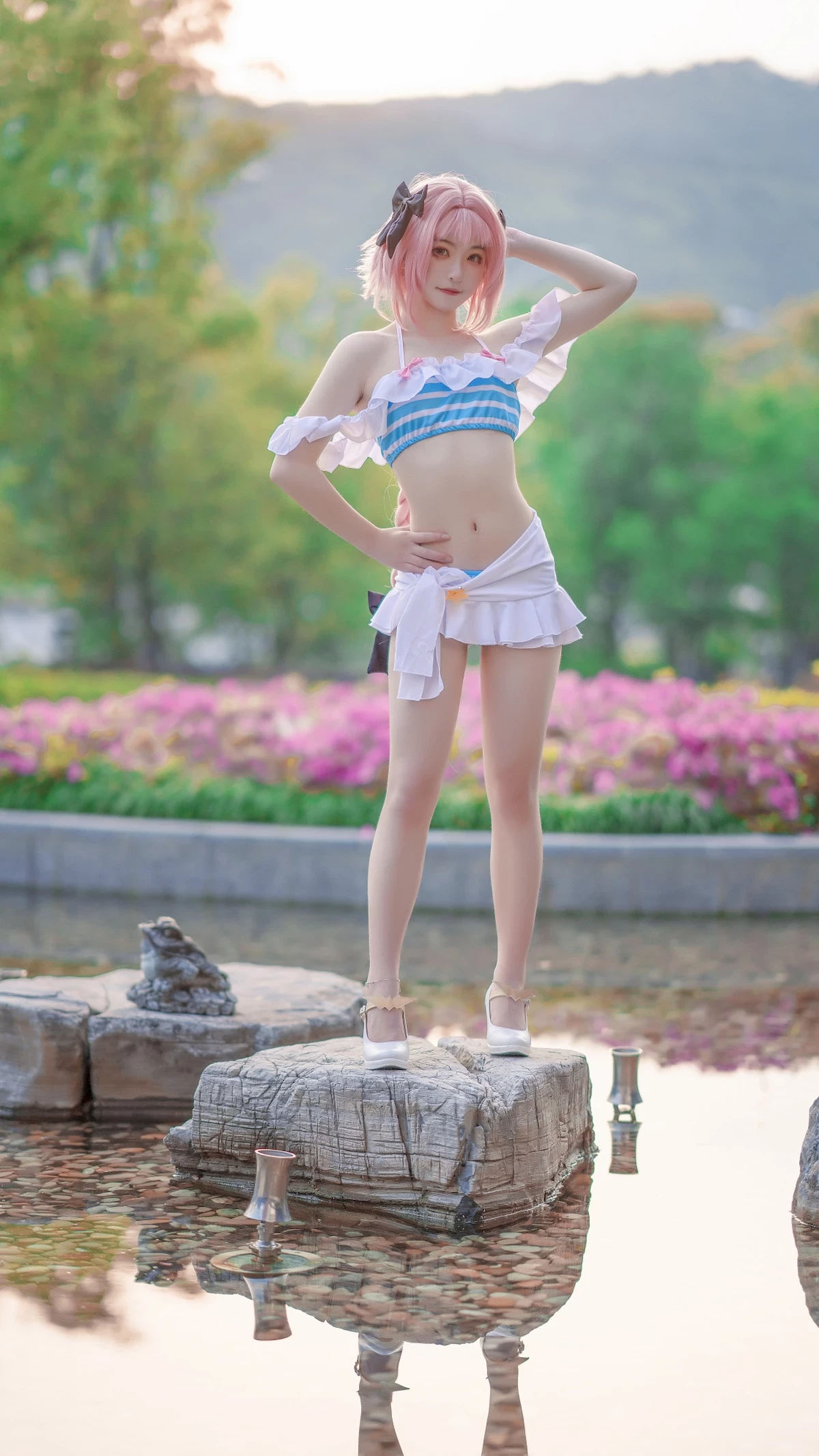 Cosplay 海藻酸鈉 阿福jk 阿福泳裝 Ray