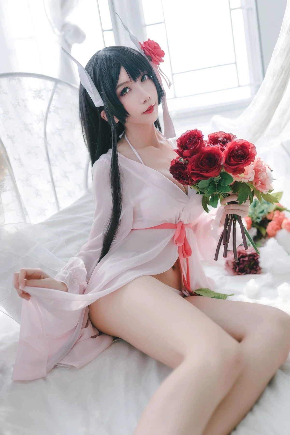 Cosplay 迷失人形QUQ 比叡 月下巡遊