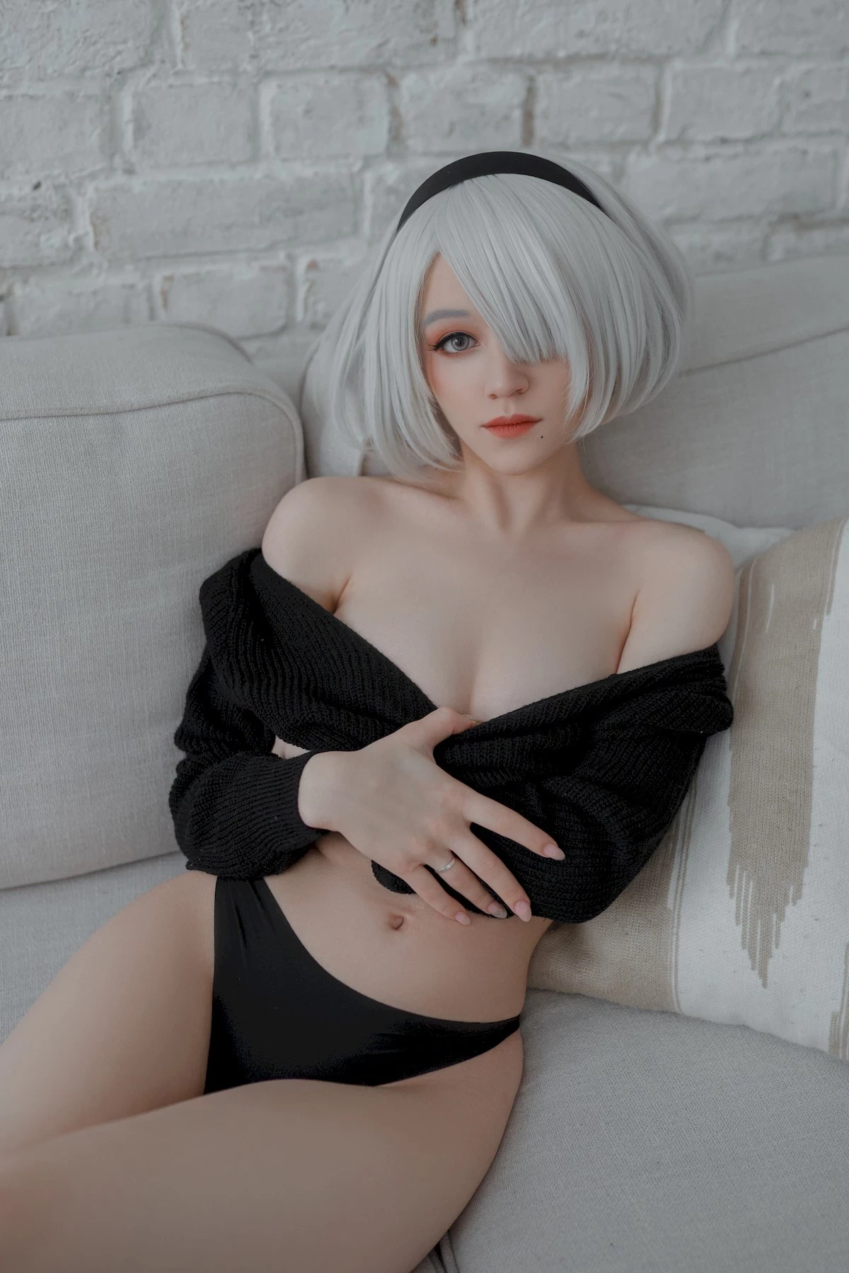 DonnaLoli Cosplay 2b ヨルハ2號Ｂ型