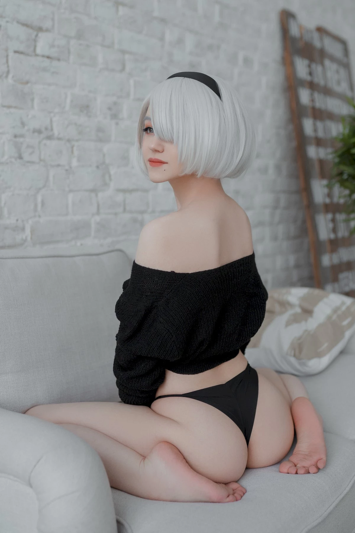 DonnaLoli Cosplay 2b ヨルハ2號Ｂ型