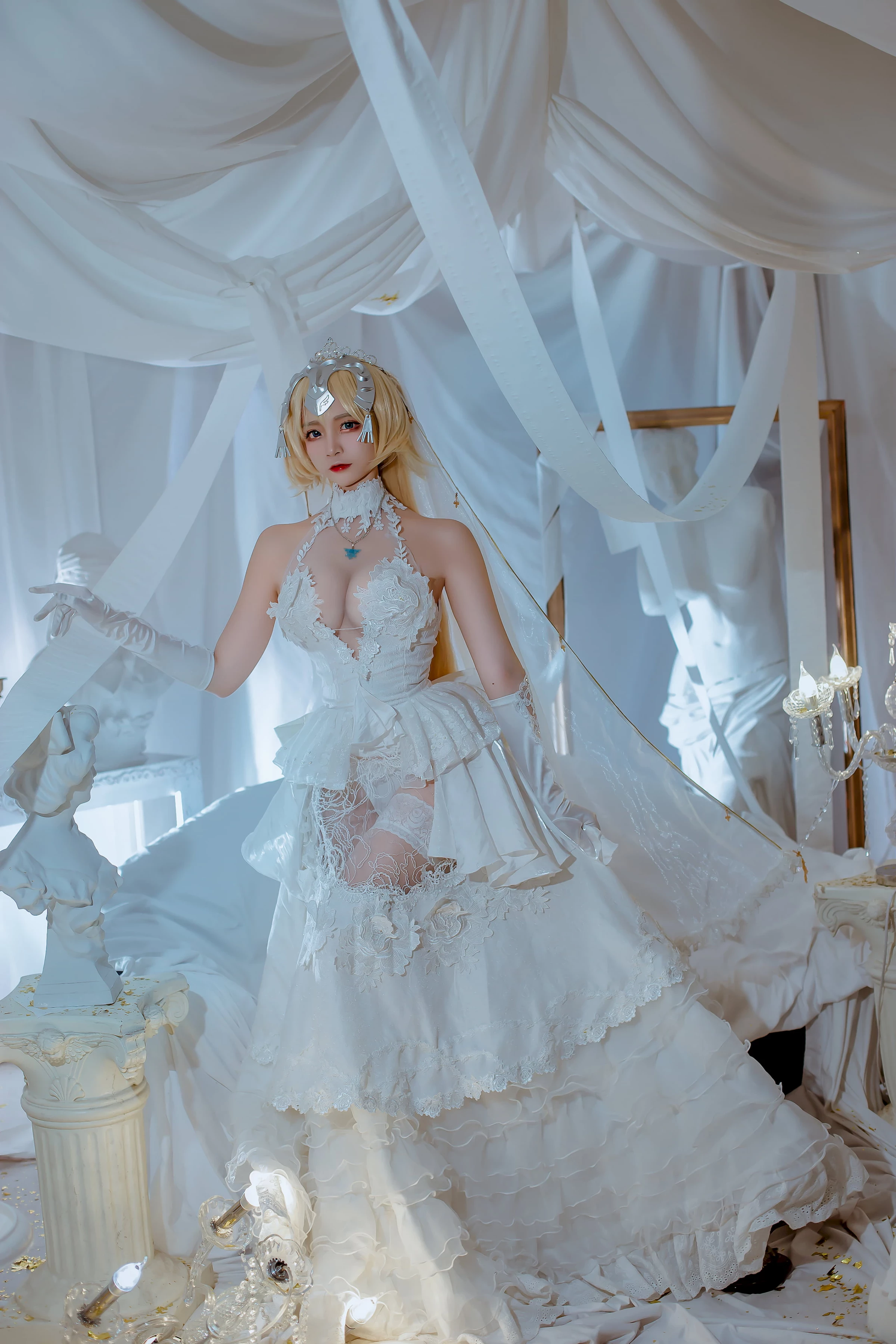 FGO 貞德 天使新娘 @二佐Nisa - Jeanne Darc Bride [12P]