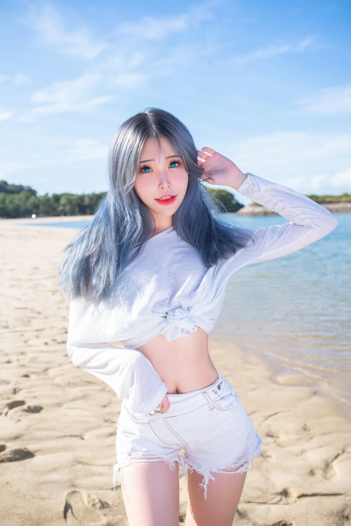 Plant Lily 花リリ Cosplay Beach lily