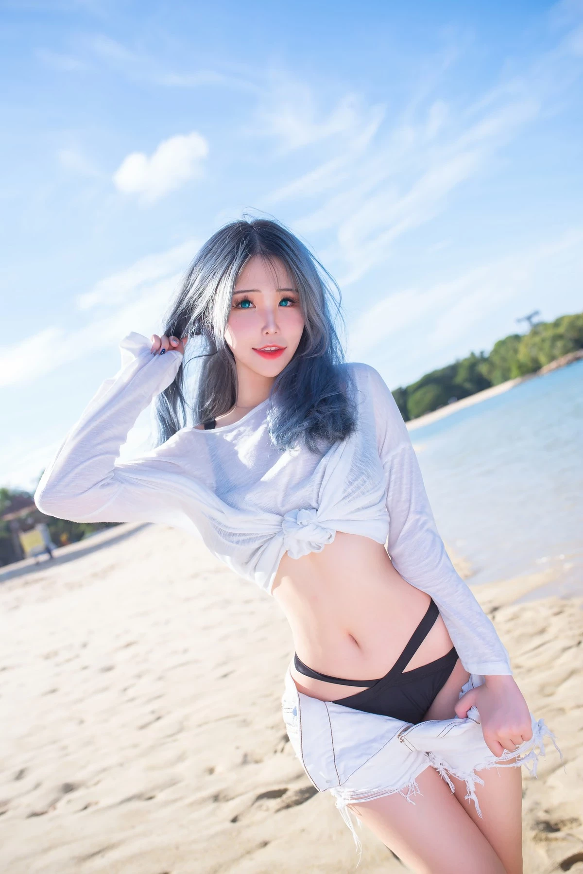 Plant Lily 花リリ Cosplay Beach lily