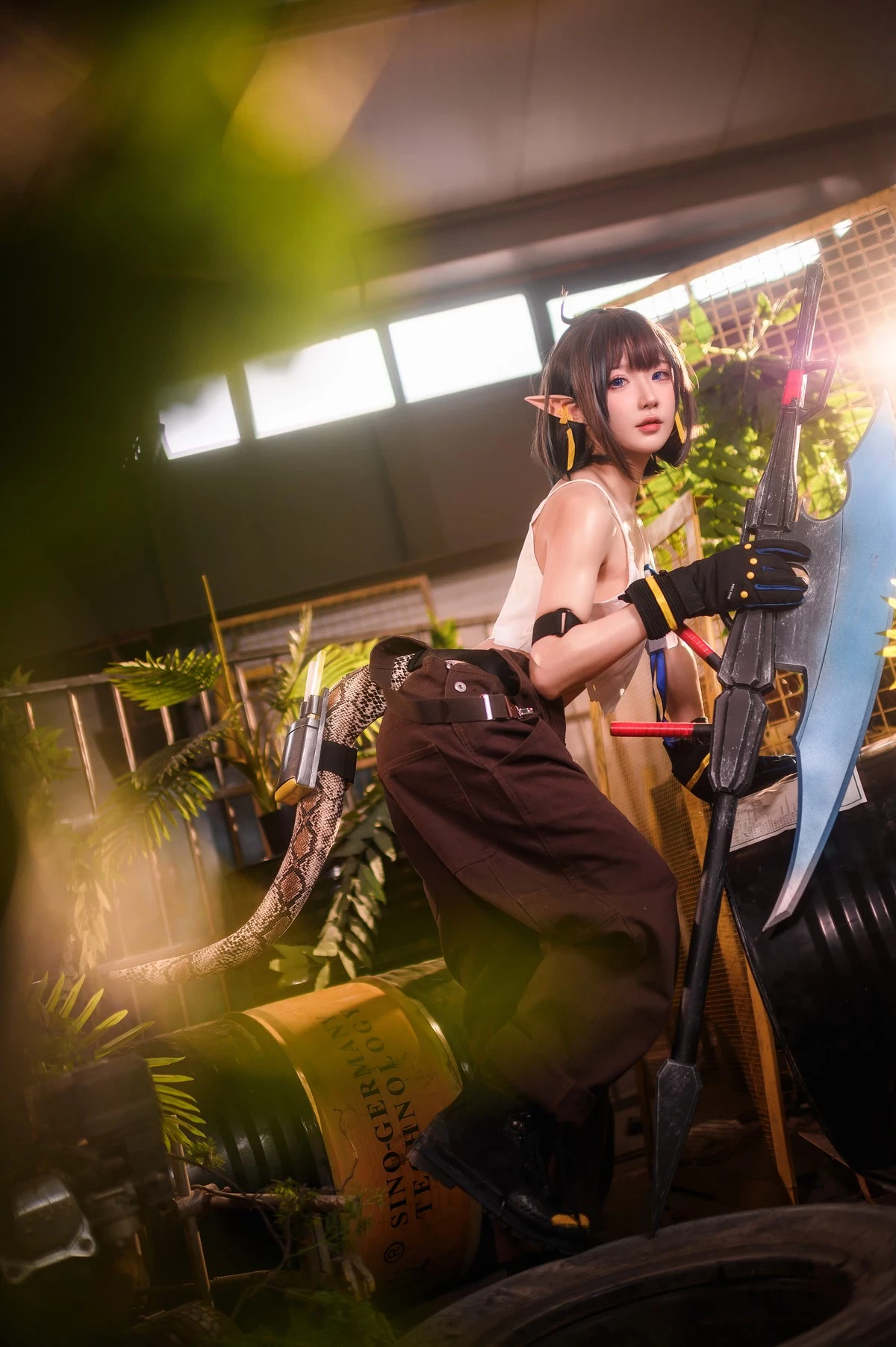 阿包也是兔娘 Cosplay 森蚺 Forest Flea