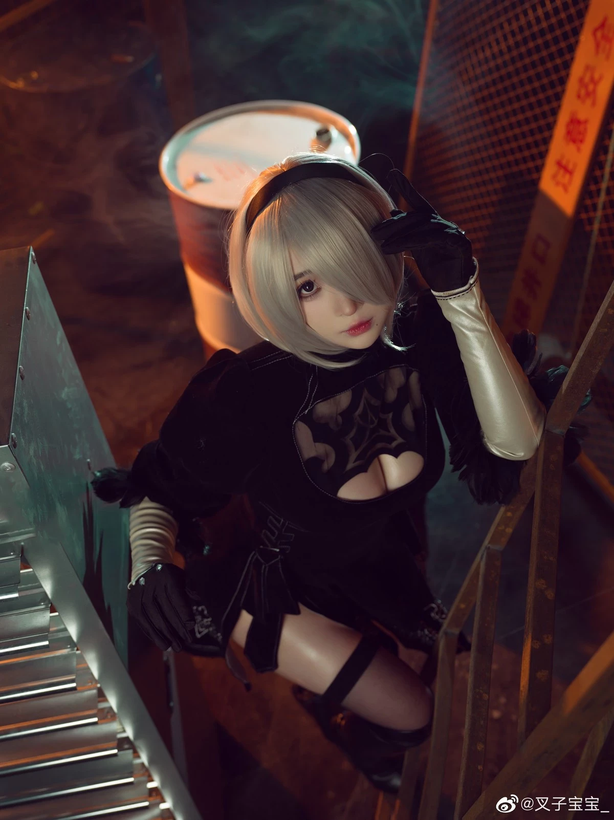 叉子寶寶 Cosplay 2B 尼爾機械紀元