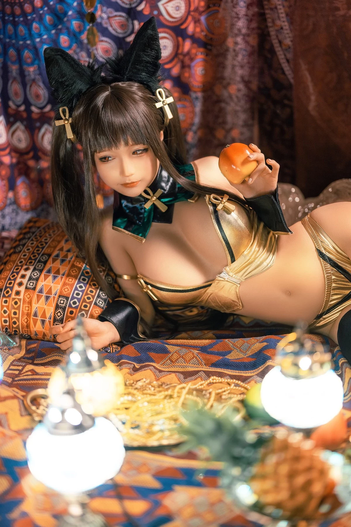 蠢沫沫 Cosplay 埃及喵